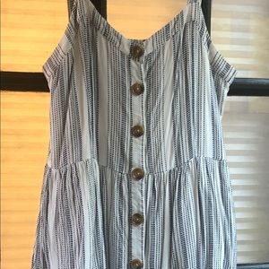 LOFT Button Down Dress